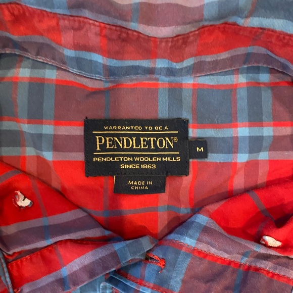 Pendleton Cotton Plaid Shirt - Picture 2 of 2